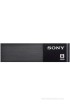 Sony USM-8W/B 8 GB Fancy Pendrive(Black)